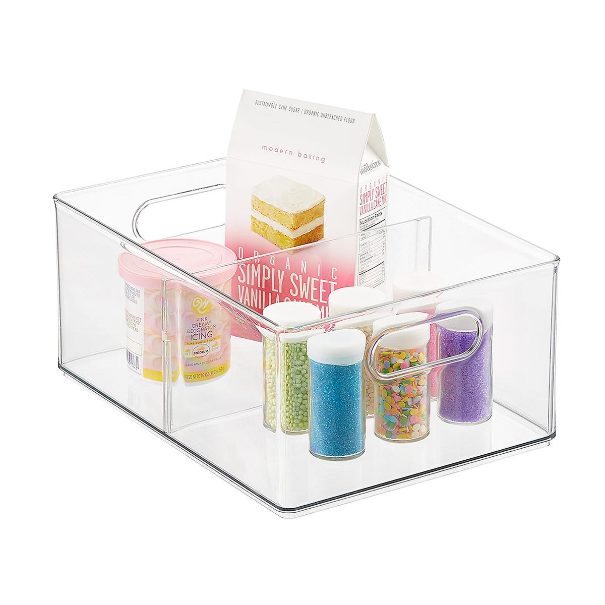The Home Edit AllPurpose Deep Bin with Divider daniellewalkerenterprises