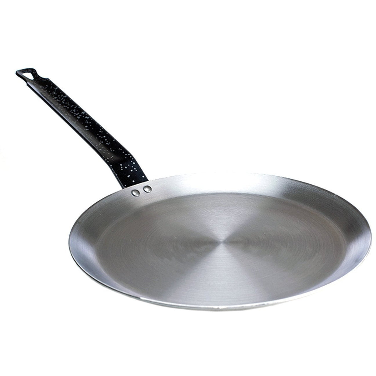 Paderno A4171436 Polished Carbon Steel 14-1/8 x 2 Fry Pan
