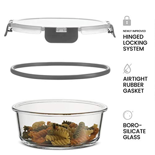 OXO Good Grips 7 Cup Smart Seal Glass Round Food Storage Container –  daniellewalkerenterprises