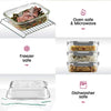 24 piece superior glass food storage containers set are oven, microwave, freezer, and dishwasher safe Danielle Walker