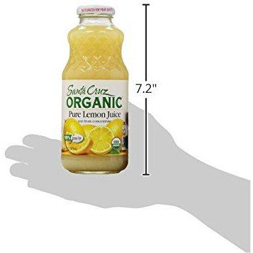 Santa Cruz Organic Lemon Juice, 16 oz – daniellewalkerenterprises