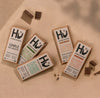 Hu Grass-Fed Chocolate SAMPLER PACK | Hazelnut Butter, Cashew Butter, Almond Coconut Crunch, Almond Crunch, Gluten Free, Paleo, Non GMO, Fair Trade Delicious Chocolate | 5 Pack