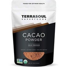  Terrasoul Superfoods Raw Organic Cacao Powder, 1 Lb - Raw | Keto | Vegan