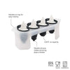 Tovolo Silicone Penguin Popsicle Molds (Set of 4) - Reusable, Dishwasher-Safe & BPA-Free