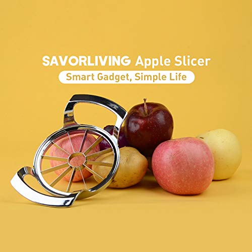 SAVORLIVING Apple Slicer Upgraded Version 12-Blade Extra Large