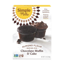  Simple Mills Almond Flour Baking Mix, Chocolate Muffin & Cake Mix - Gluten Free, Plant Based, Paleo Friendly, 11.2 Ounce (Pack of 1)