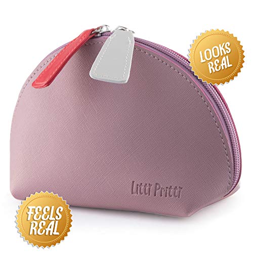 Foldable Water Resistant Multipurpose Pouch Makeup Bag Toiletries Bag  Cosmetic Kit Pouch Utility Bag (Red) Makeup,