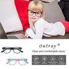 Outray Kids Computer Blue Light Blocking Glasses for Boy and Girl Anti Eyestrain