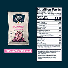  Lesserevil Organic Popcorn, Himalayan Pink Salt, 5 Ounce, 12 Count (00124371)