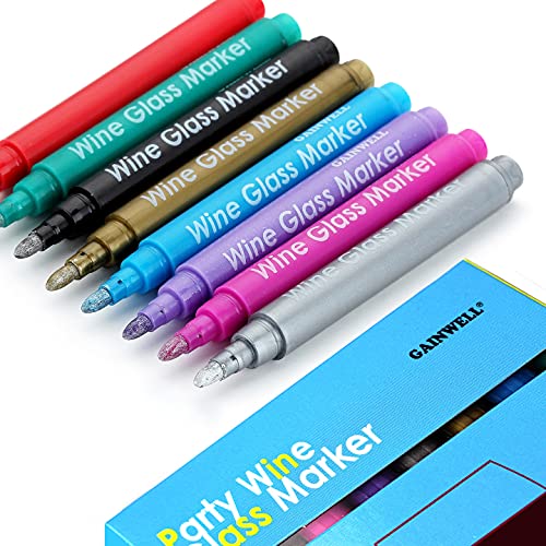 GAINWELL Markers – Pack of 8 Food-Safe Non-Toxic Marker Pens –  daniellewalkerenterprises