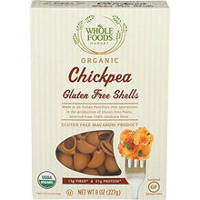  Whole Foods Market, Organic Chickpea Gluten Free Shells, 8 oz
