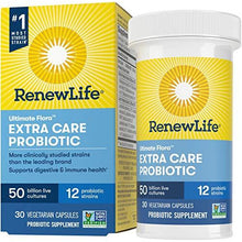  Renew Life Adult Probiotic - Ultimate Flora Extra Care Probiotic Supplement for Men & Women