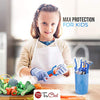 TruChef KIDS Cut Resistant Gloves (Ages 4-8) - Maximum Kids Cooking Protection