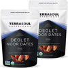 Terrasoul Superfoods Organic Deglet Dates, 4 Lbs (2 Pack) - Pitted | Fresh | Natural Sweetener