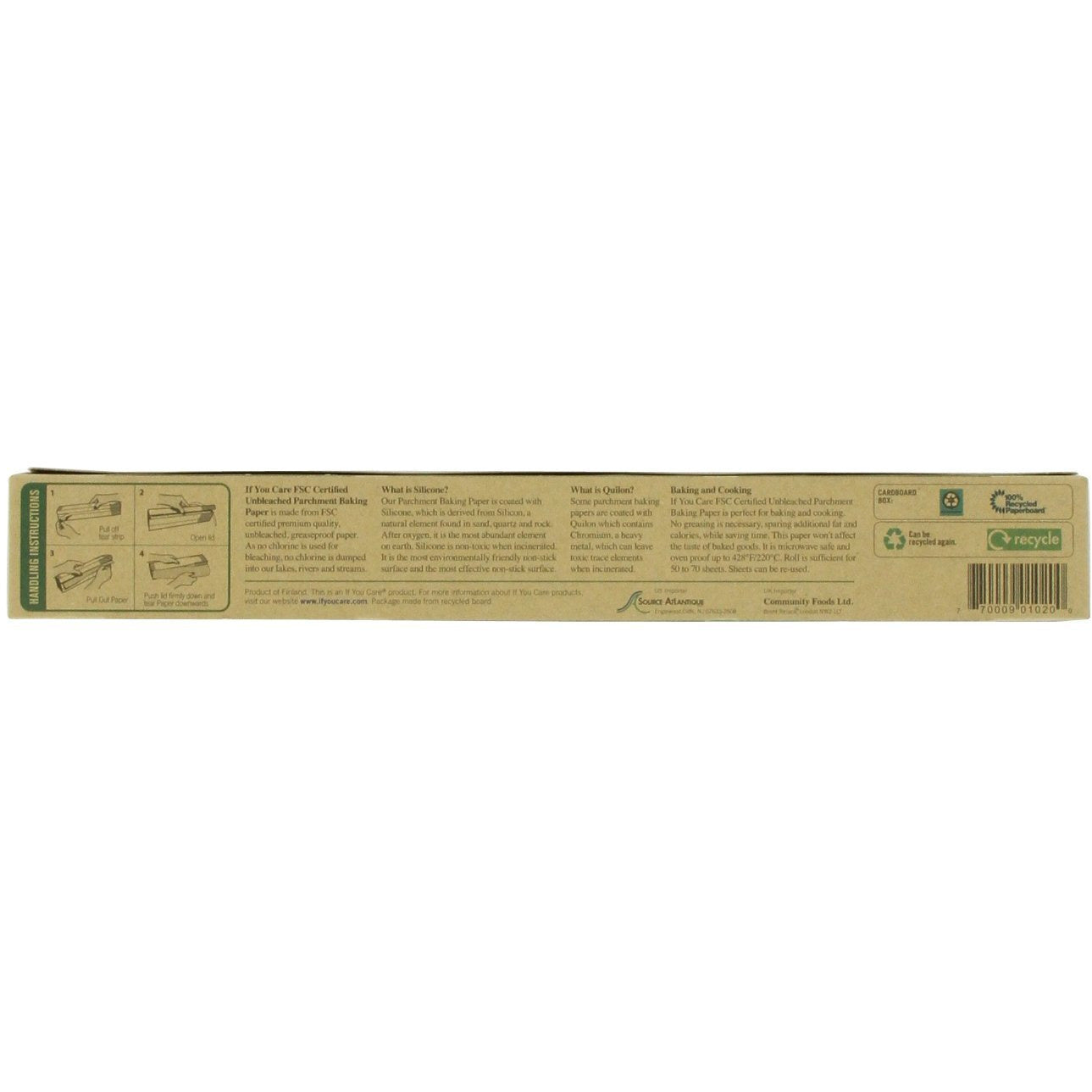 Baking Sheets- Quilon Coated Natural Parchment Paper for Sheet