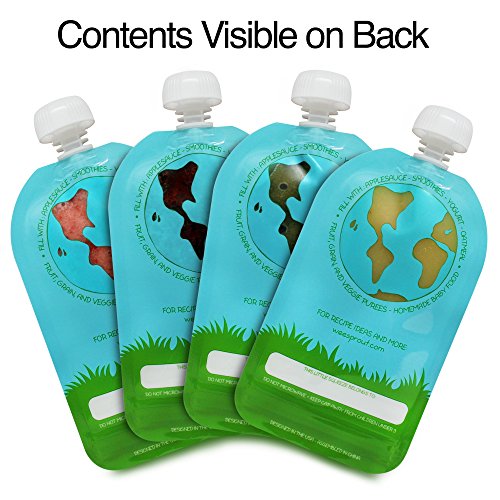 Reusable Food Pouches for Baby Food