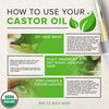 Organic Castor Oil - USDA Certified Organic (1oz)