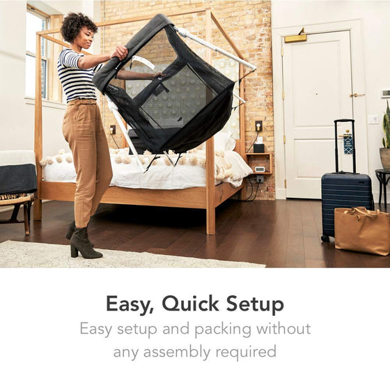 Lotus Travel Crib Backpack Portable, Lightweight, Easy to Pack