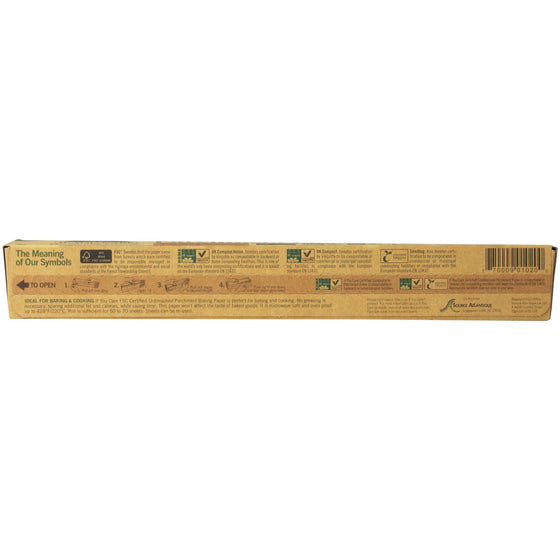 IF YOU CARE 100% Unbleached Silicone Parchment Paper, 70-Foot Roll (Pack of 4)