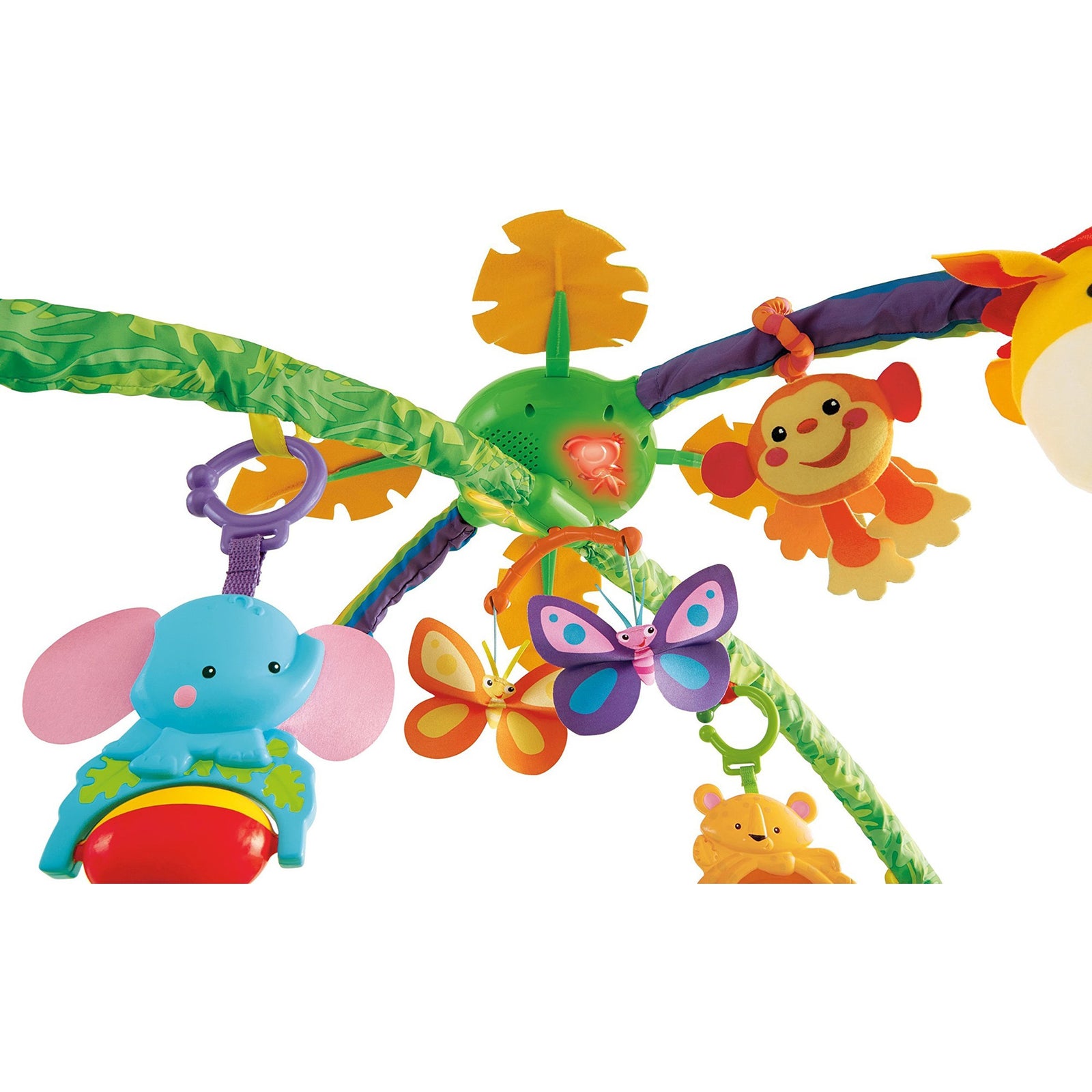 2006 baby fisher price rainforest in box Fisher-Price Rainforest Melodies and Lights Deluxe Gym – Danielle Walker