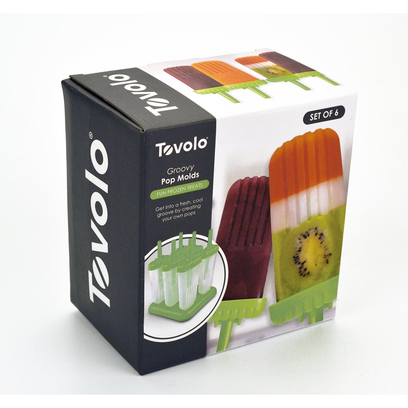 Tovolo Dino Pop Molds Set of 4