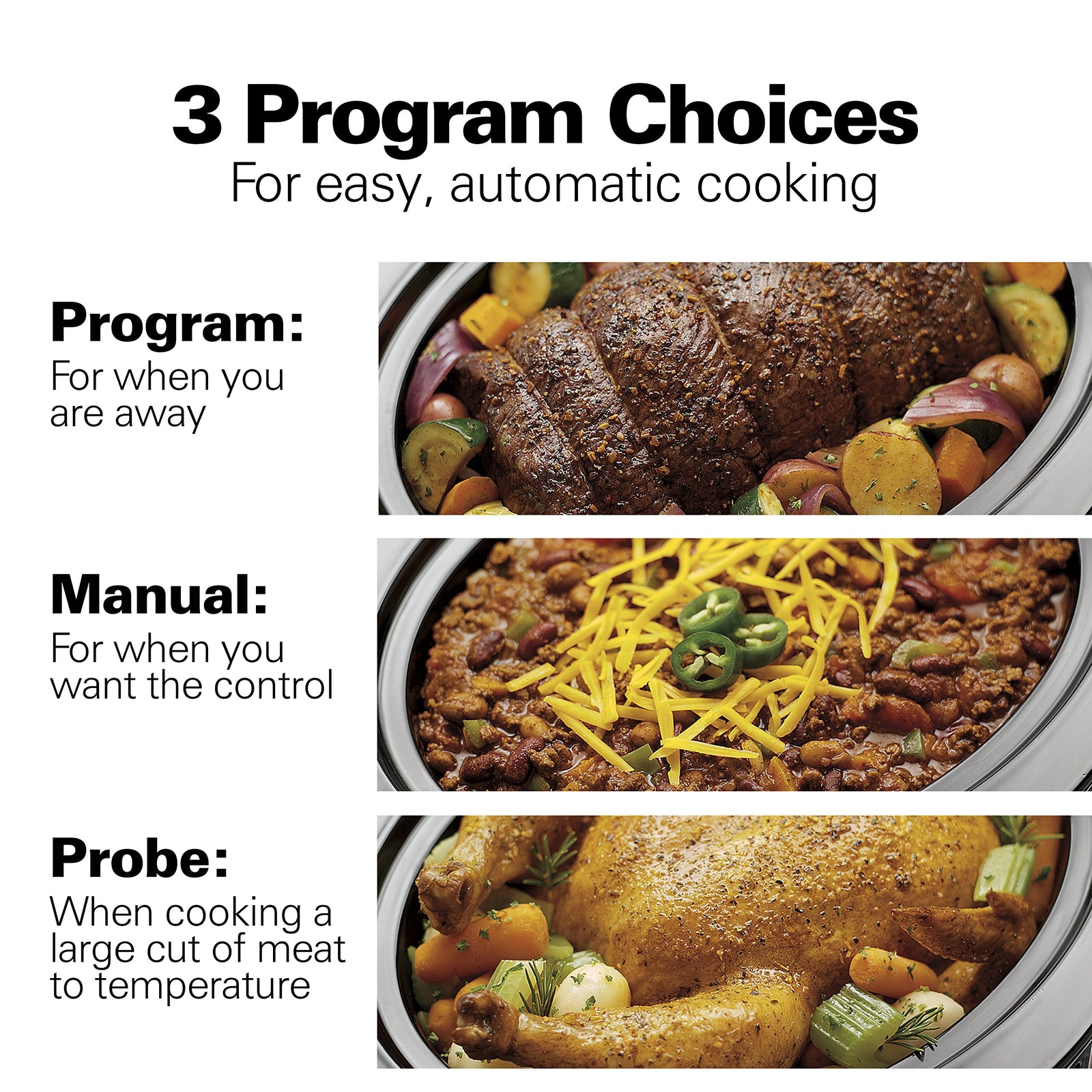 Set & Forget® Programmable Slow Cooker., Recipe