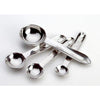 All-Clad stainless steel 4 piece silver measuring spoon set product shot Danielle Walker
