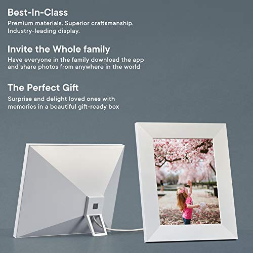 Aura digital photo frame, 10 HD display new 2019, 2048x1536 resolution with free cloud storage features Danielle Walker