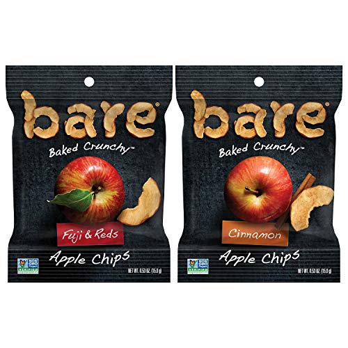 Bare natural apple chips 24 snack size variety pack gluten free Danielle Walker