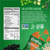Beanfields bean chips high protein and fiber, gluten free, vegan snack, jalapeño nacho, back nutrition facts Danielle Walker