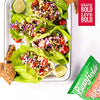 Beanfields bean chips high protein and fiber, gluten free, vegan snack, jalapeño nacho, product shot Danielle Walker