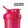 BlenderBottle classic loop top shaker bottle, 28 ounce, clear/black - leak proof Danielle Walker