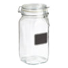 Bormioli hermetic glass jars with chalkboard labels large Danielle Walker