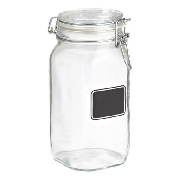 Bormioli Hermetic Glass Jars with Chalkboard Labels – Danielle Walker