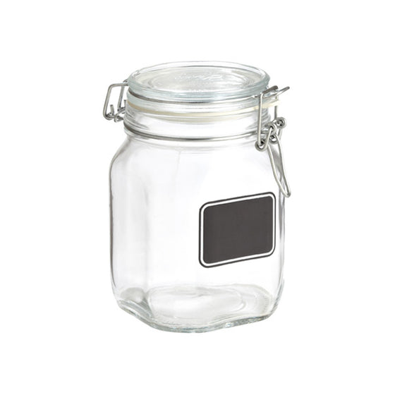 Bormioli hermetic glass jars with chalkboard labels medium Danielle Walker