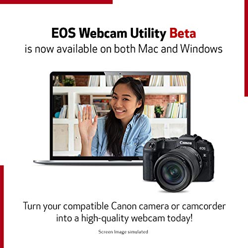 Canon EOS 5D mark IV full frame digital SLR camera body webcam compatible Danielle Walker
