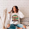 Christmas vibes retro sweatshirt Danielle Walker 