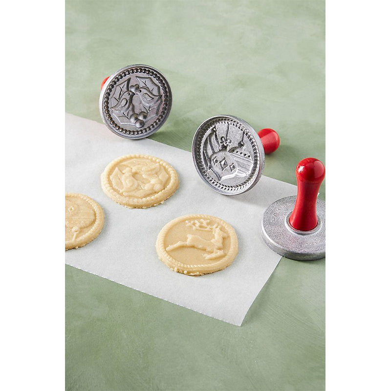 Yuletide Cookie Stamps, Set of 3 daniellewalkerenterprises