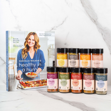  Healthy In A Hurry autographed cookbook plus all nine seasoning blends bundle Danielle Walker