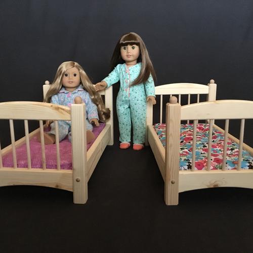 Unfinished doll clearance bed