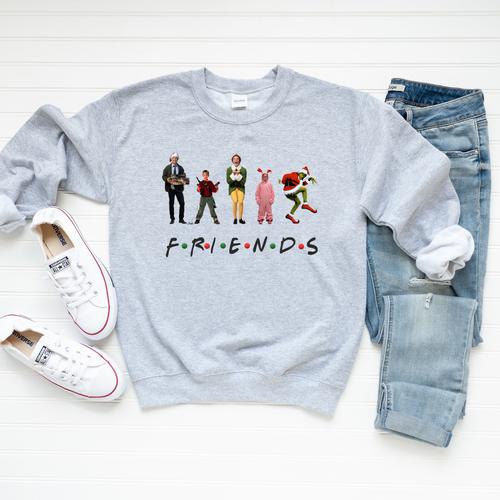 Friends Christmas Sweatshirt – Danielle Walker | Official Shop