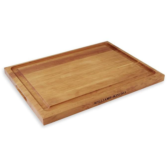 Williams Sonoma Edge-Grain Carving Board, Cherry – Danielle Walker