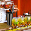 Koviti 12 piece bartender kit stainless steel cocktail shaker set premium bar set for home, bars, parties, and traveling in black - product image Danielle Walker