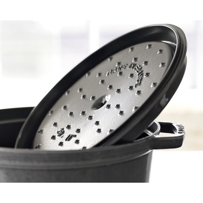 Staub Cast-Iron Round Cocotte Dutch Oven – daniellewalkerenterprises